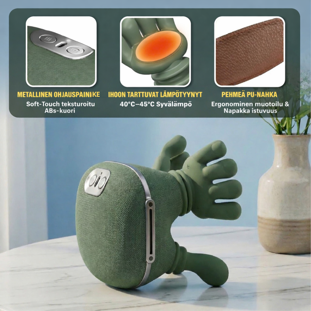 LepoKäsi™ – Niska- ja hartiahierontalaite